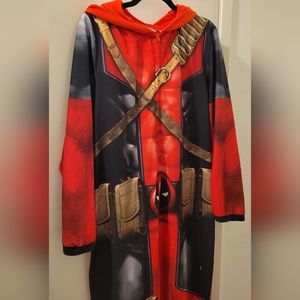 DEADPOOL ONESIE with hood